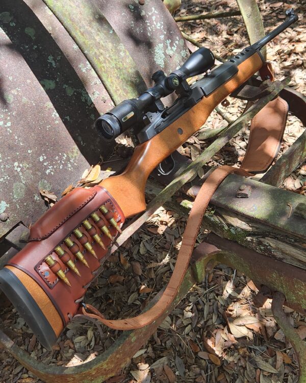 Ruger Mini 14/ Ruger Mini 30 Stock cover with cheek riser