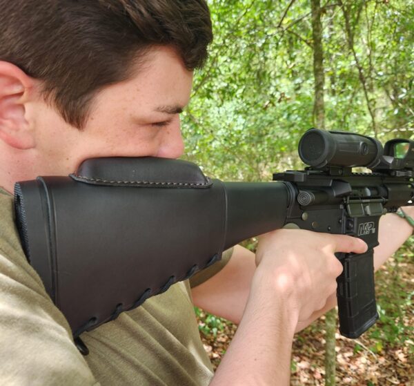 AR15 A1/A2 stock cover with cheek riser - Image 5