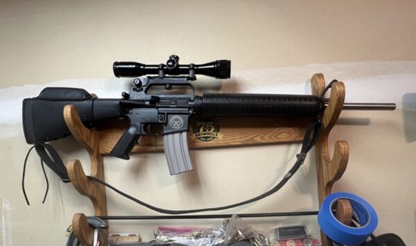 AR15 A1/A2 stock cover with cheek riser - RLO Custom Leather